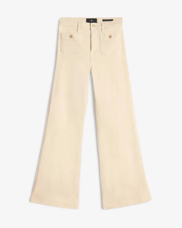 Tailorless Luxe Vintage Modern Dojo in Oatmeal made by 7 For All Mankind