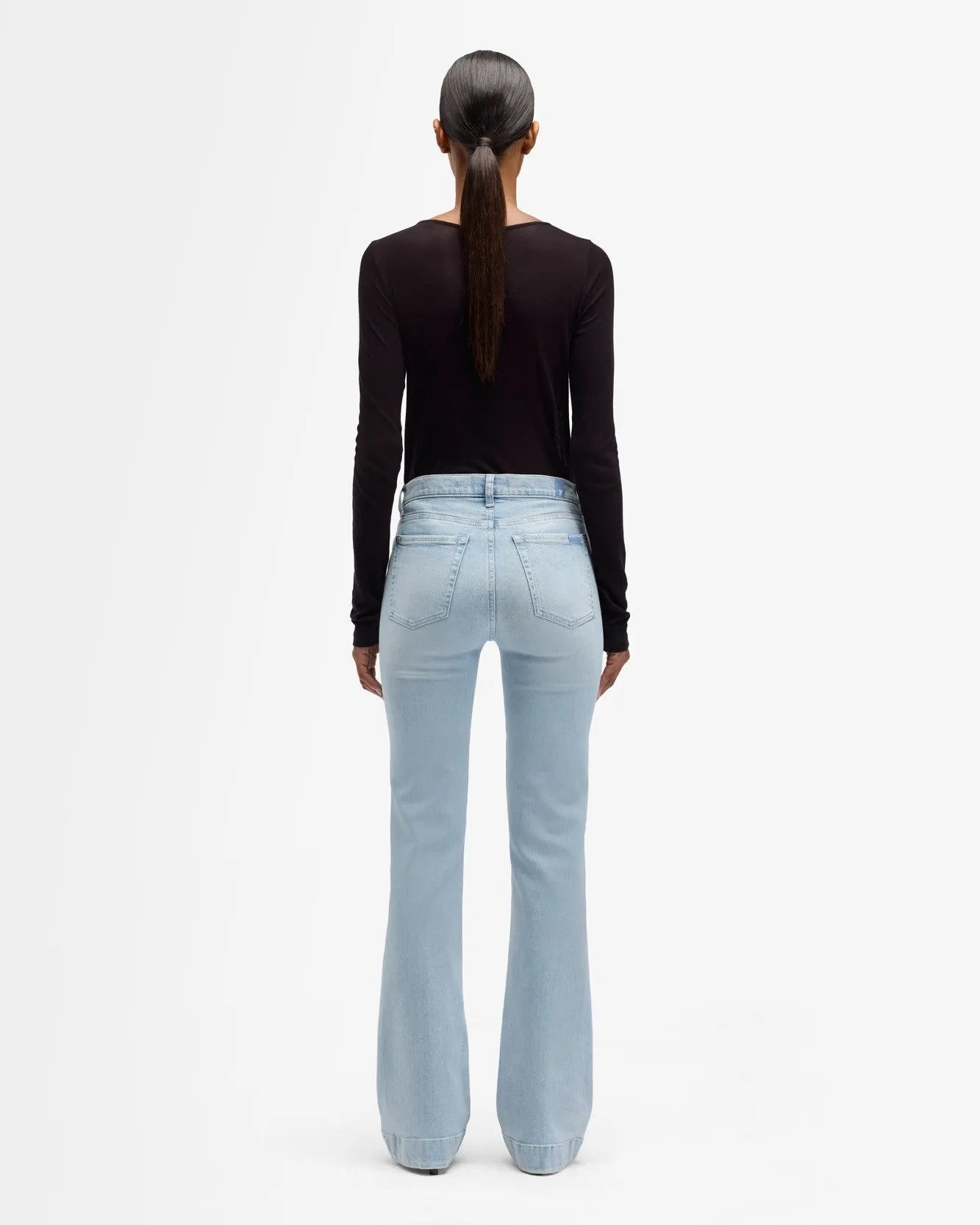 Slim Illusion Dojo in Sparkling sold by 7 For All Mankind product image thumbnail 4