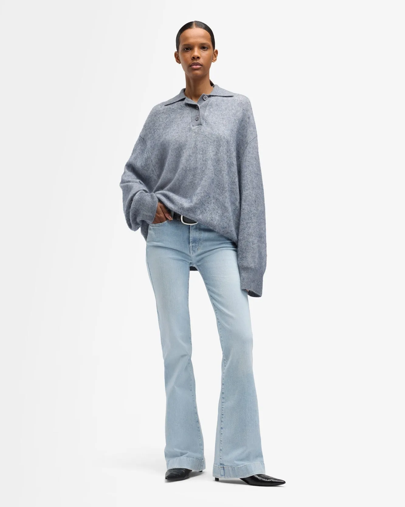 Slim Illusion Dojo in Sparkling sold by 7 For All Mankind product image thumbnail 2