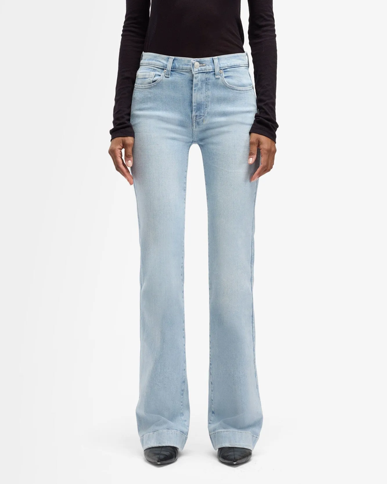 Slim Illusion Dojo in Sparkling sold by 7 For All Mankind product image thumbnail 3