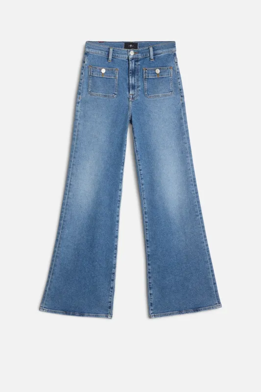 TAILORLESS MODERN DOJO in Luxe Vintage Oceanstone sold by 7 For All Mankind