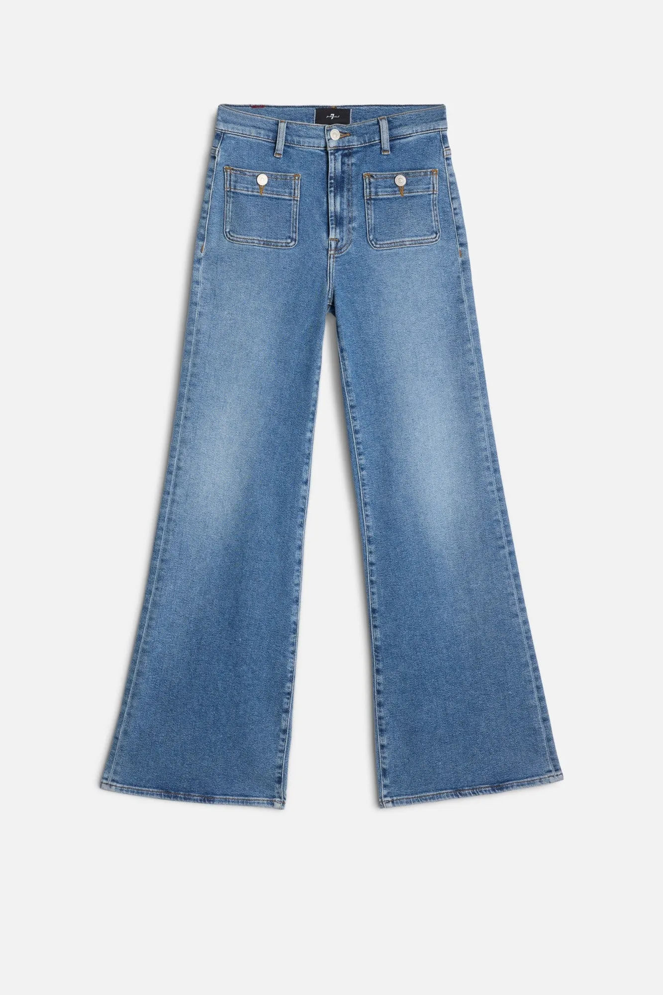 TAILORLESS MODERN DOJO in Luxe Vintage Oceanstone sold by 7 For All Mankind