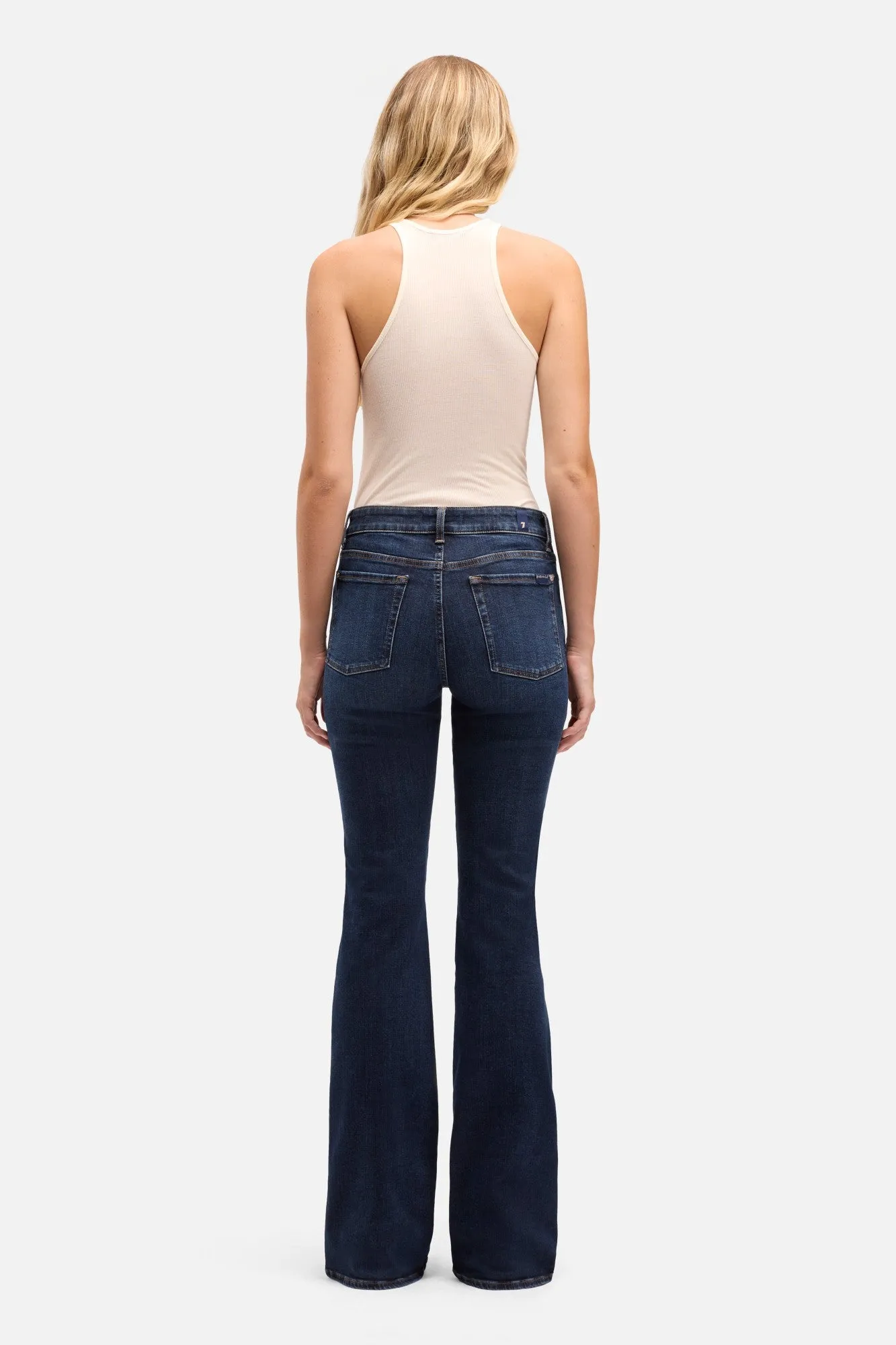 LEGGY BOOTCUT in Slim Illusion Midnight Fade sold by 7 For All Mankind product image thumbnail 5