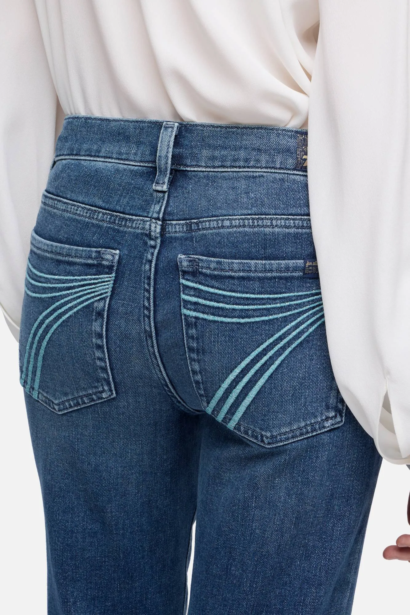 TAILORLESS DOJO in Denim Flux sold by 7 For All Mankind product image thumbnail 4