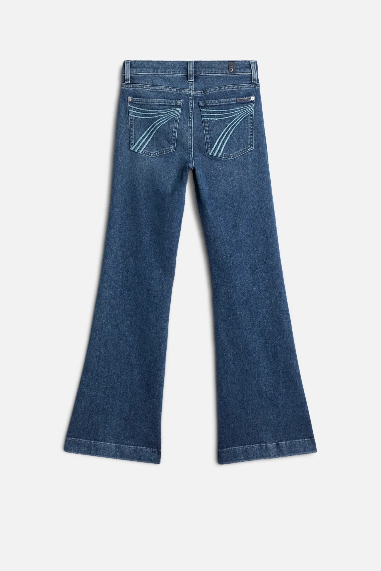 TAILORLESS DOJO in Denim Flux sold by 7 For All Mankind