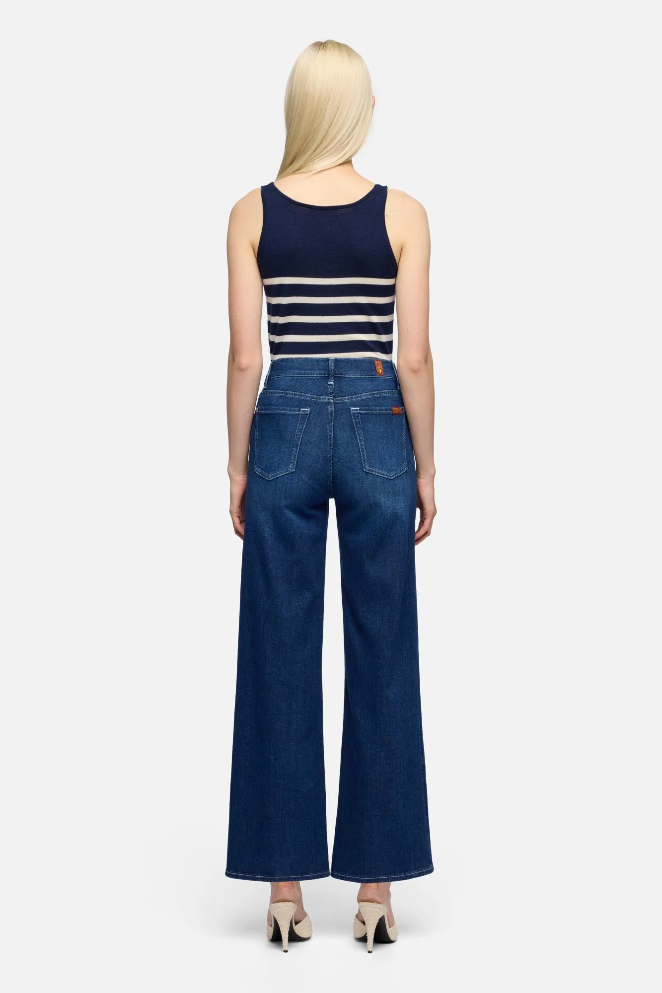 LOTTA ANKLE in Left Hand Stormy Drift sold by 7 For All Mankind product image thumbnail 5