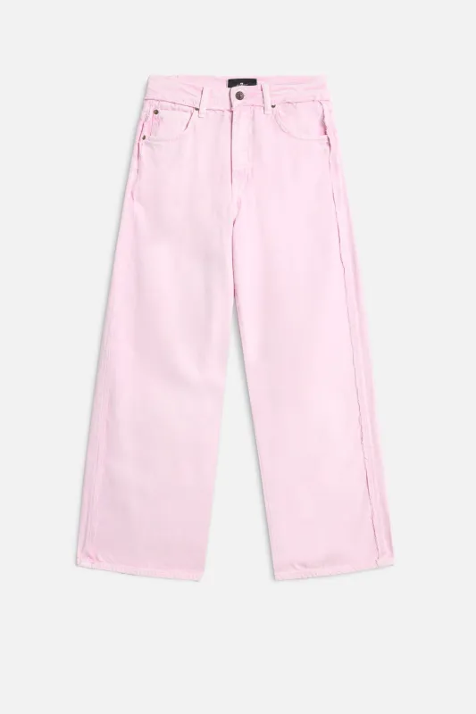 STOVEPIPE STRAIGHT ANKLE in MANKIND Rose made by 7 For All Mankind