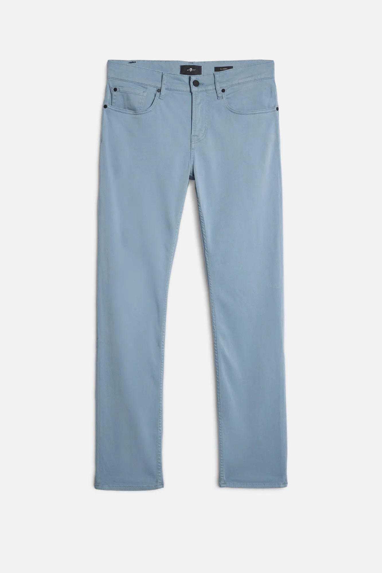 SLIMMY in Luxe Performance Stretch Sateen Cloud sold by 7 For All Mankind