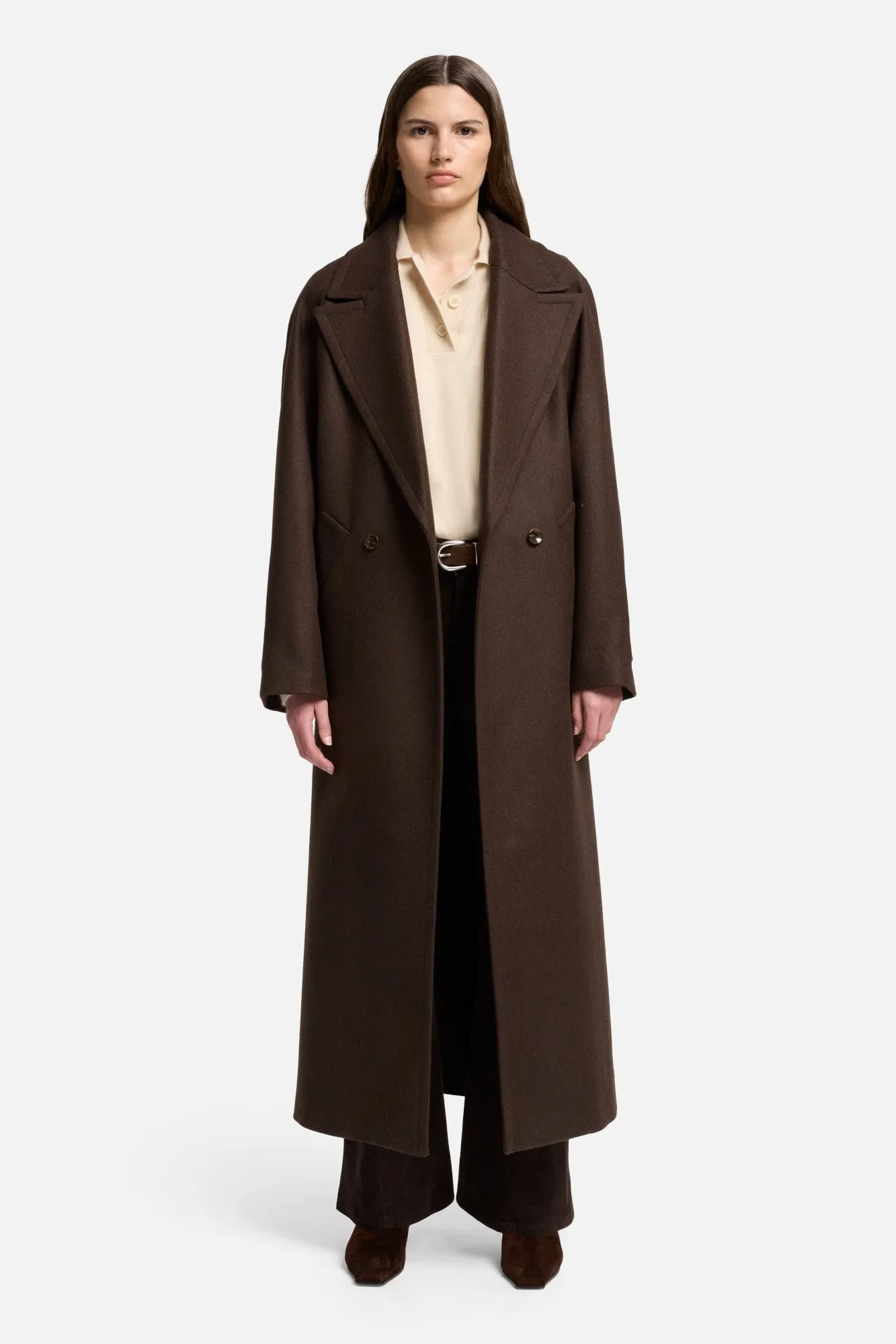 Cashmere Blend Fuzzy Polo Sweater in Ice White sold by 7 For All Mankind product image thumbnail 2