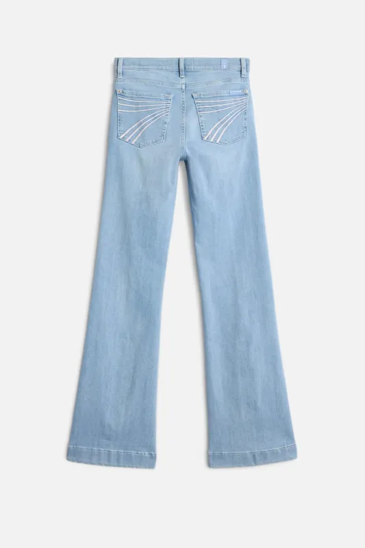 DOJO in Slim Illusion Indigo Bloom sold by 7 For All Mankind