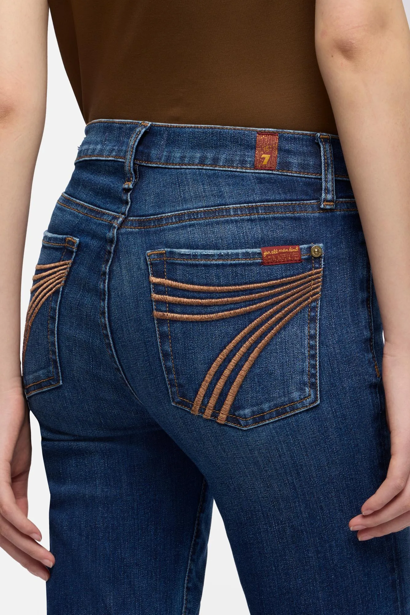 LONG DOJO in Slim Illusion Loom sold by 7 For All Mankind product image thumbnail 4