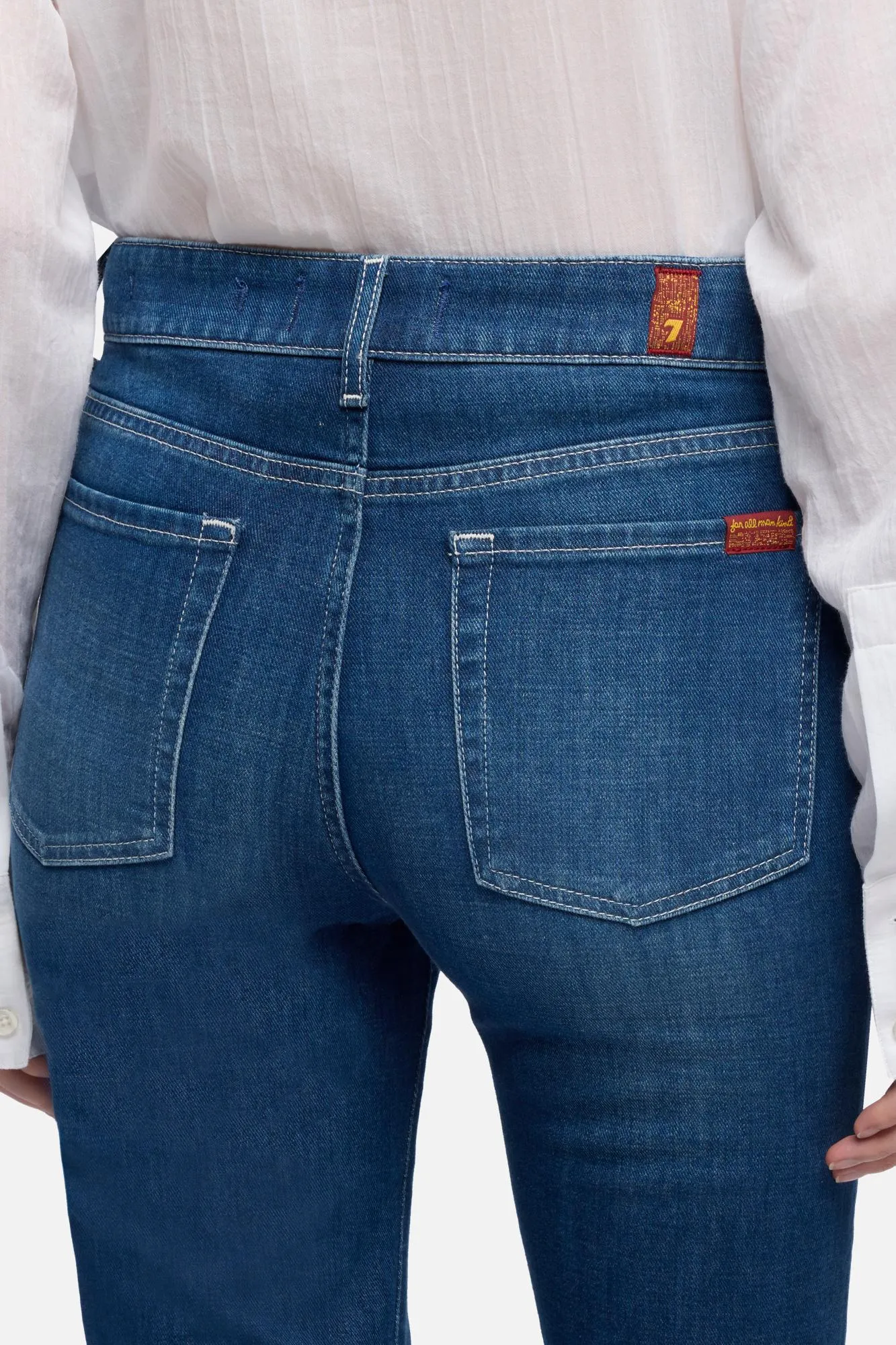 LEGGY BOOTCUT in Left Hand Stormy Drift sold by 7 For All Mankind product image thumbnail 4