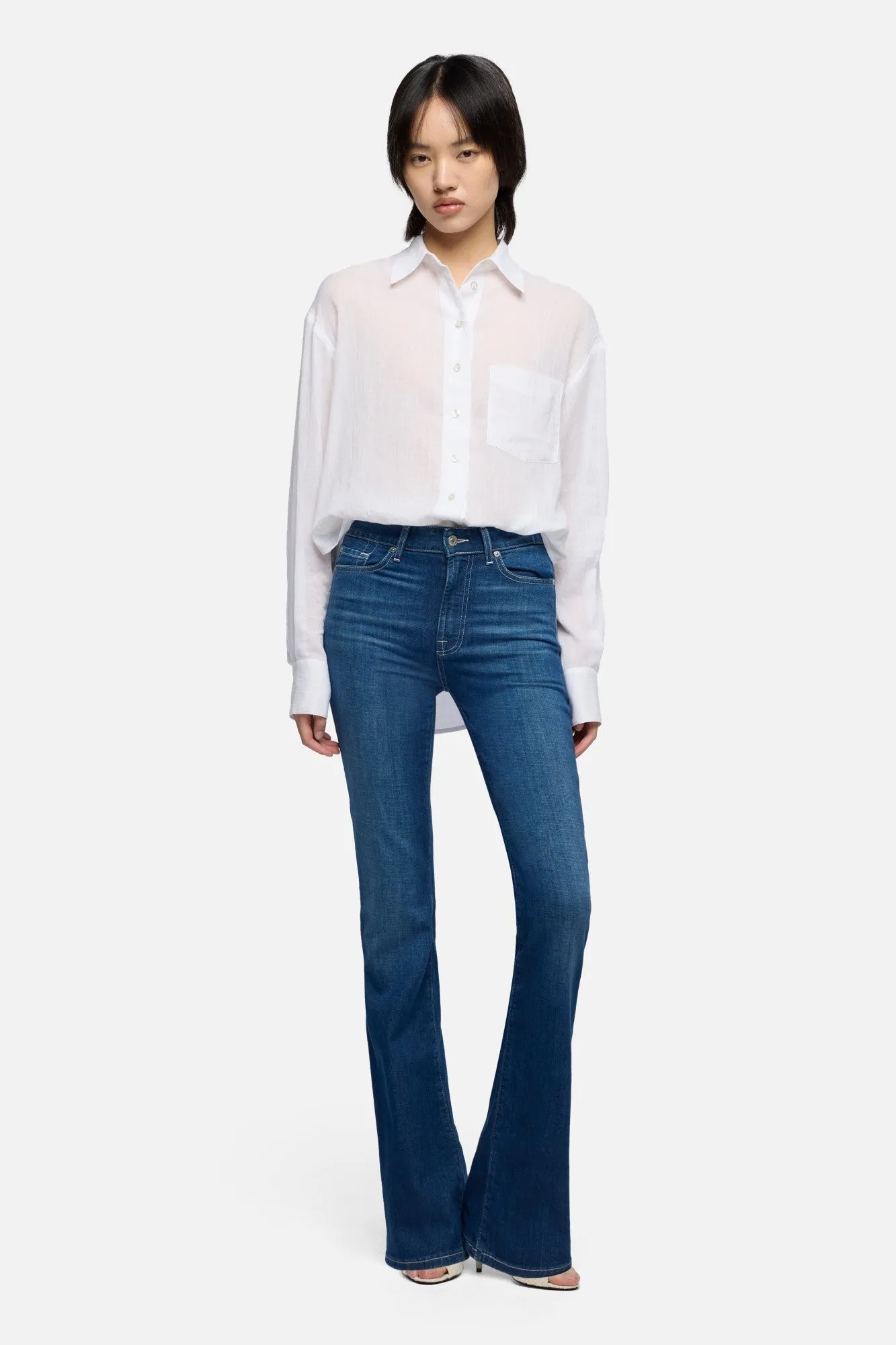 LEGGY BOOTCUT in Left Hand Stormy Drift sold by 7 For All Mankind product image thumbnail 2