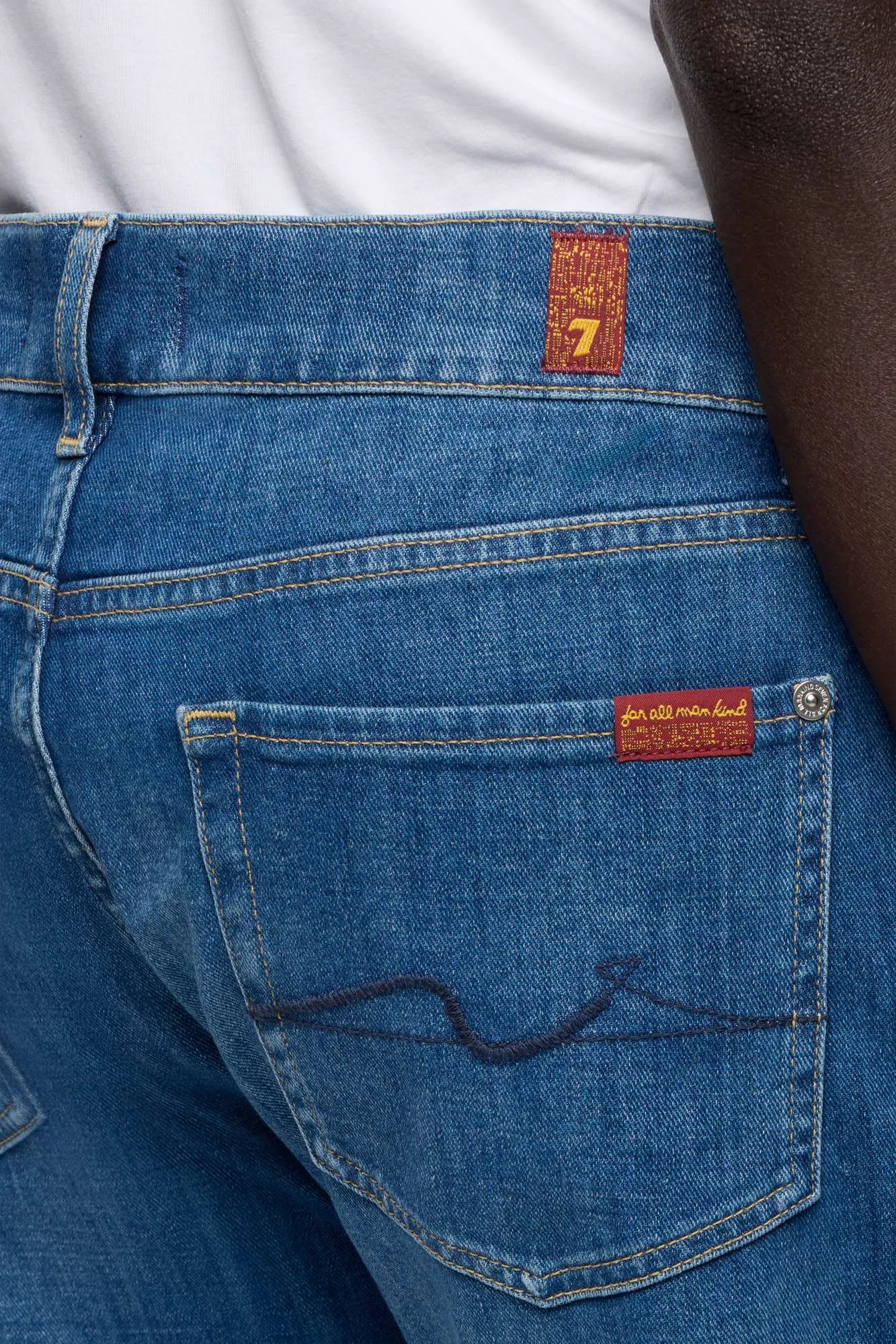 SLIMMY TAPERED in Left Hand Fisherman sold by 7 For All Mankind product image thumbnail 4