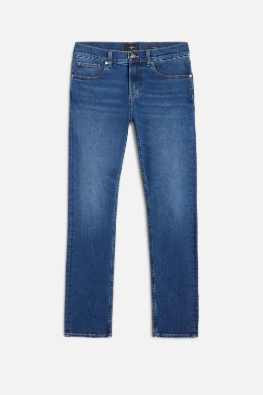 Cashmere Denim Slimmy in Feather sold by 7 For All Mankind