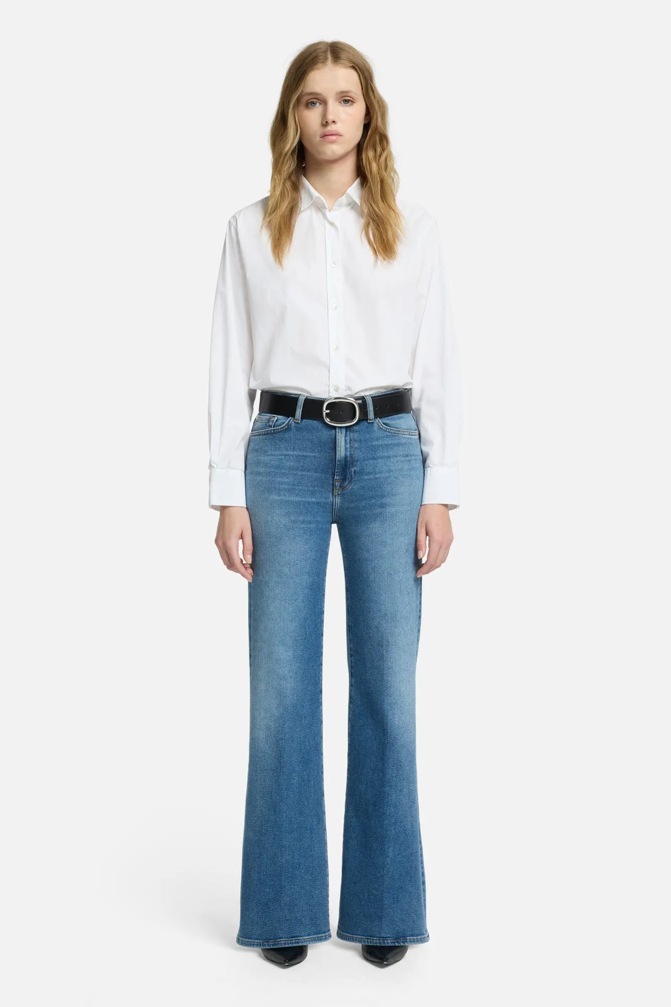 TAILORLESS MODERN DOJO in Luxe Vintage Oceanstone sold by 7 For All Mankind product image thumbnail 2