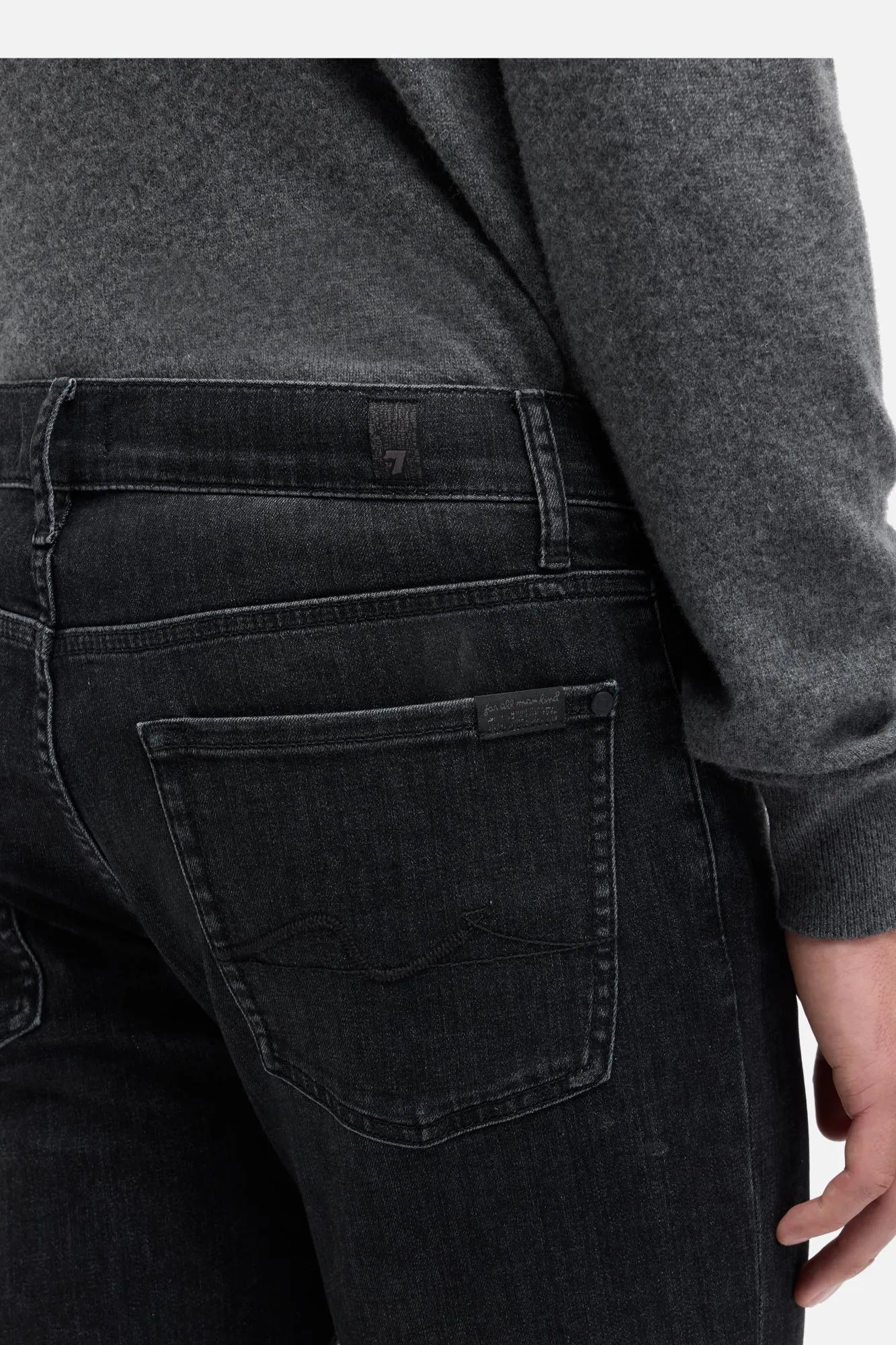 SLIMMY in Luxe Performance Starry sold by 7 For All Mankind product image thumbnail 4