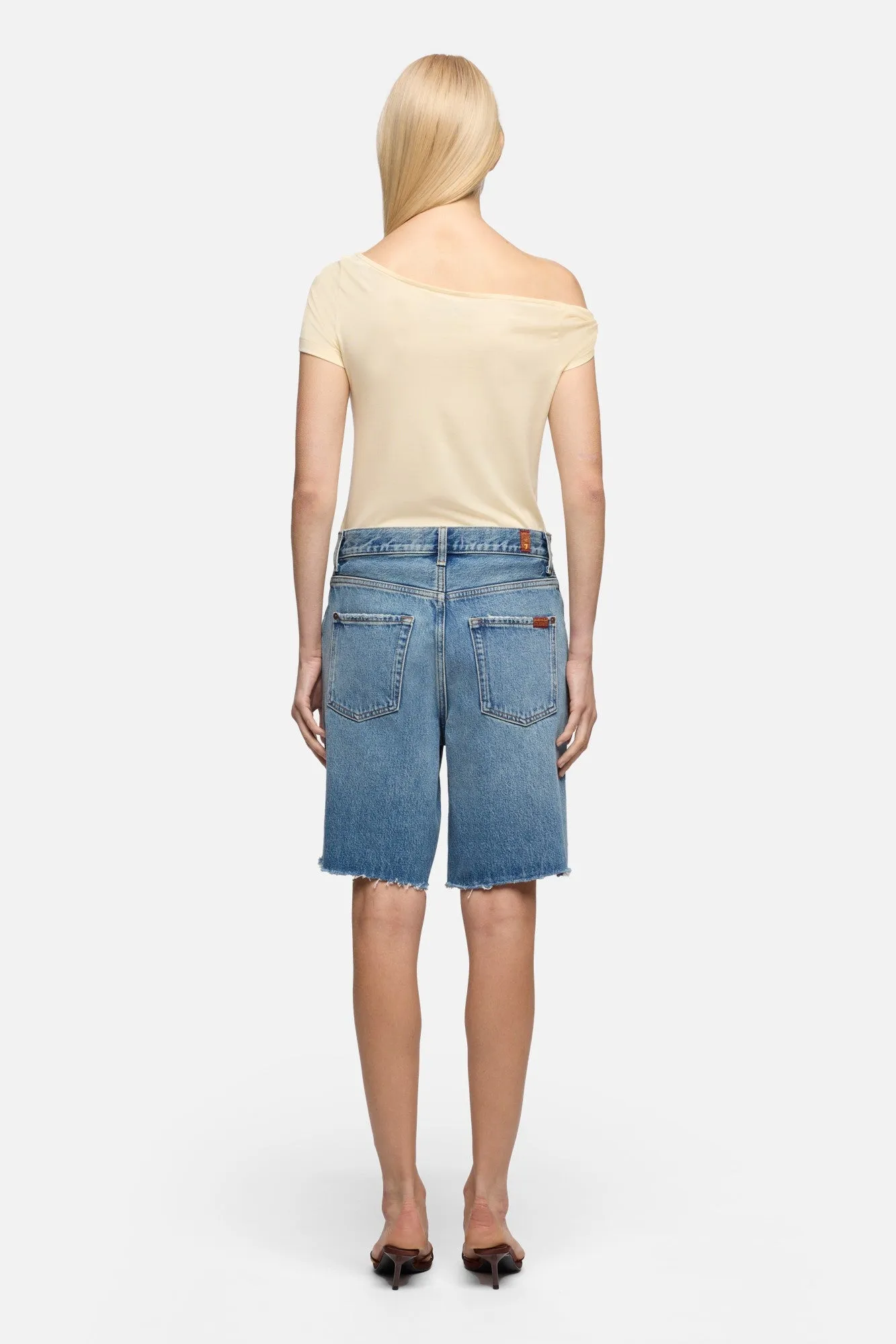 LOLA SHORT in MANKIND Wave sold by 7 For All Mankind product image thumbnail 5