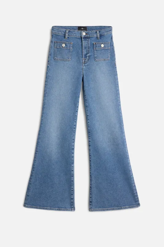 PETITE MODERN DOJO in Luxe Vintage Oceanstone sold by 7 For All Mankind