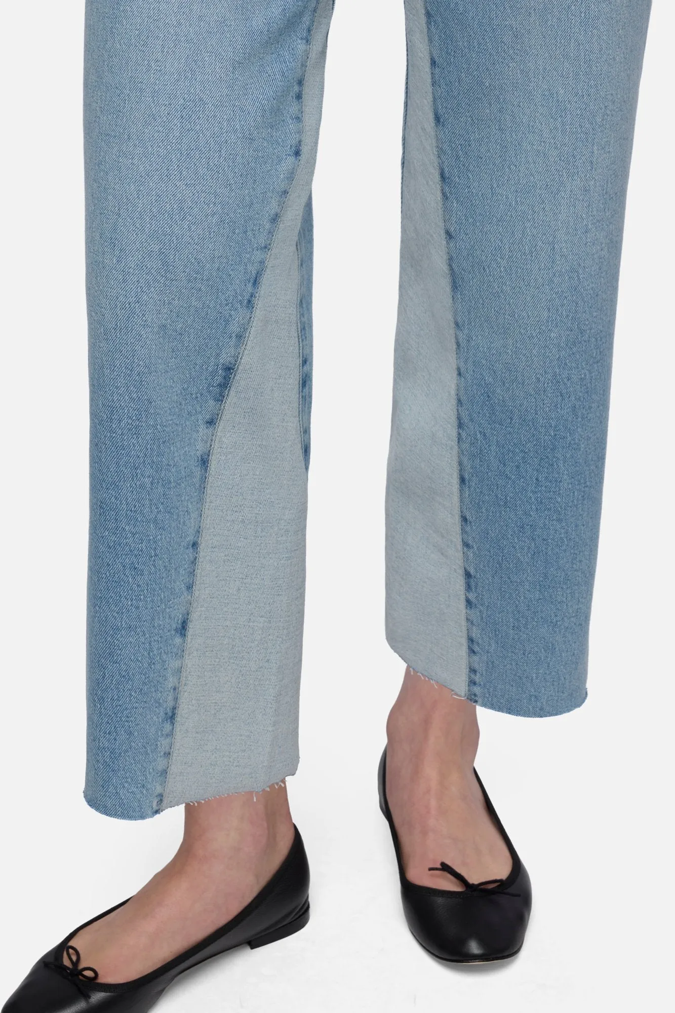 PANELED STOVEPIPE STRAIGHT ANKLE in MANKIND Seabreeze sold by 7 For All Mankind product image thumbnail 4