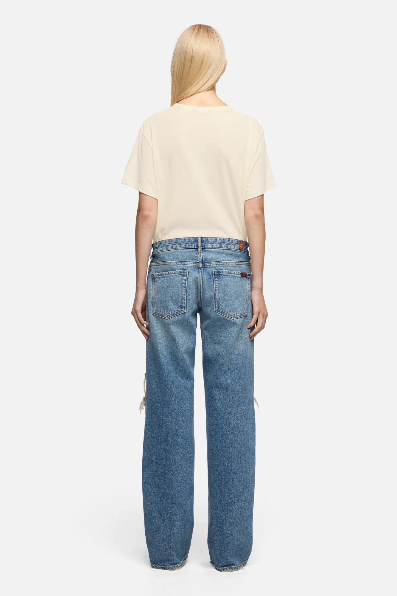 LOW STRAIGHT in MANKIND Wave sold by 7 For All Mankind product image thumbnail 5