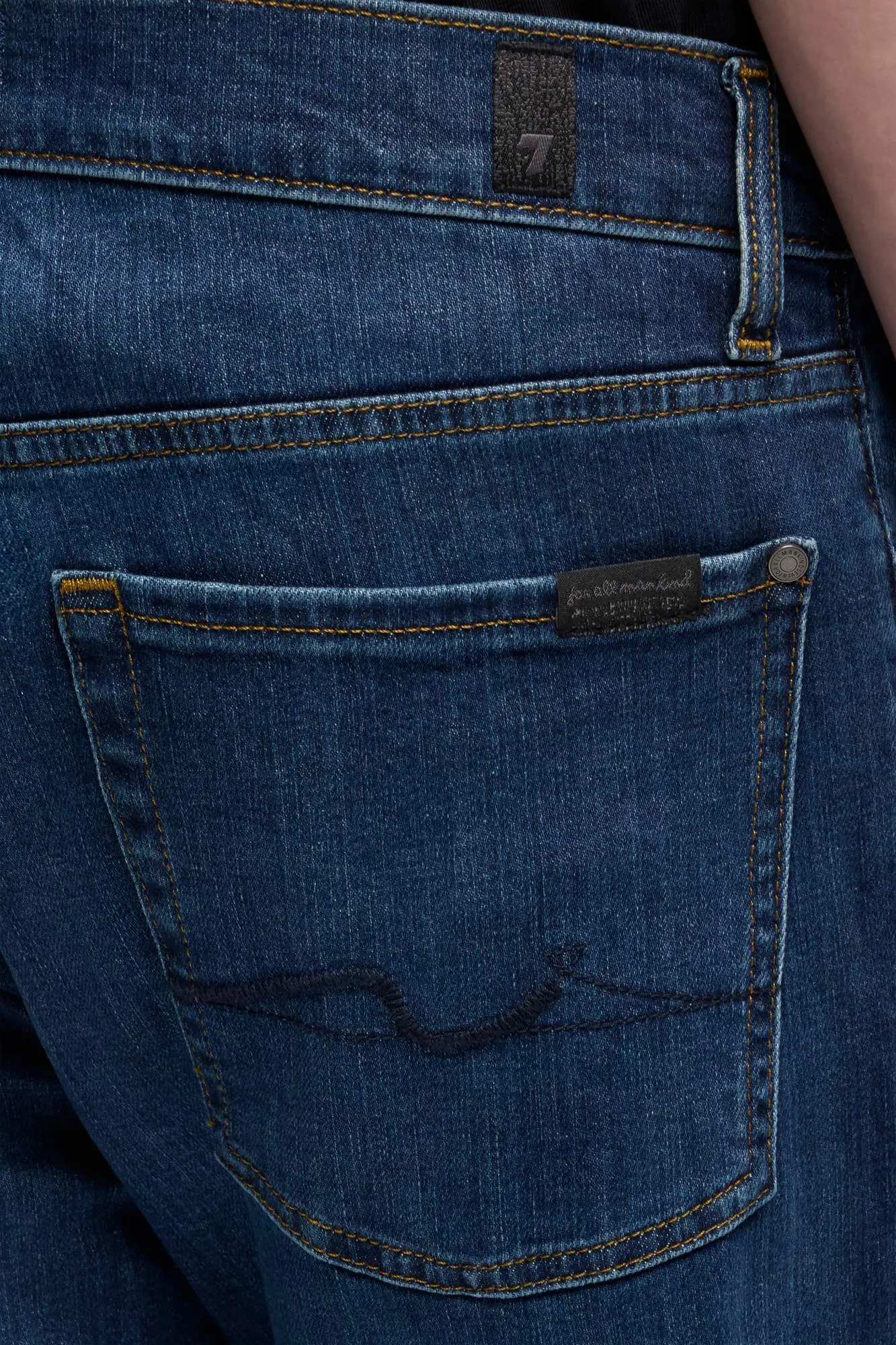 Luxe Performance Slimmy 31" in Industrial sold by 7 For All Mankind product image thumbnail 4