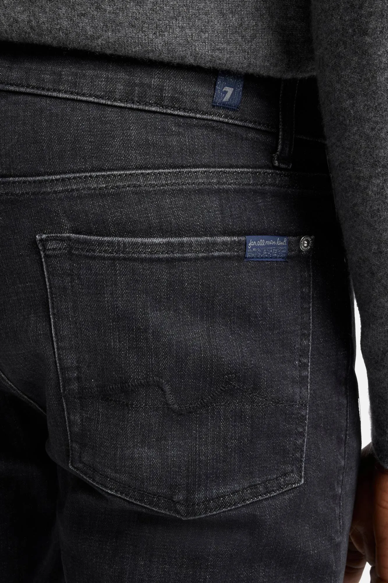 Luxe Performance Slimmy In Jupiter sold by 7 For All Mankind product image thumbnail 4