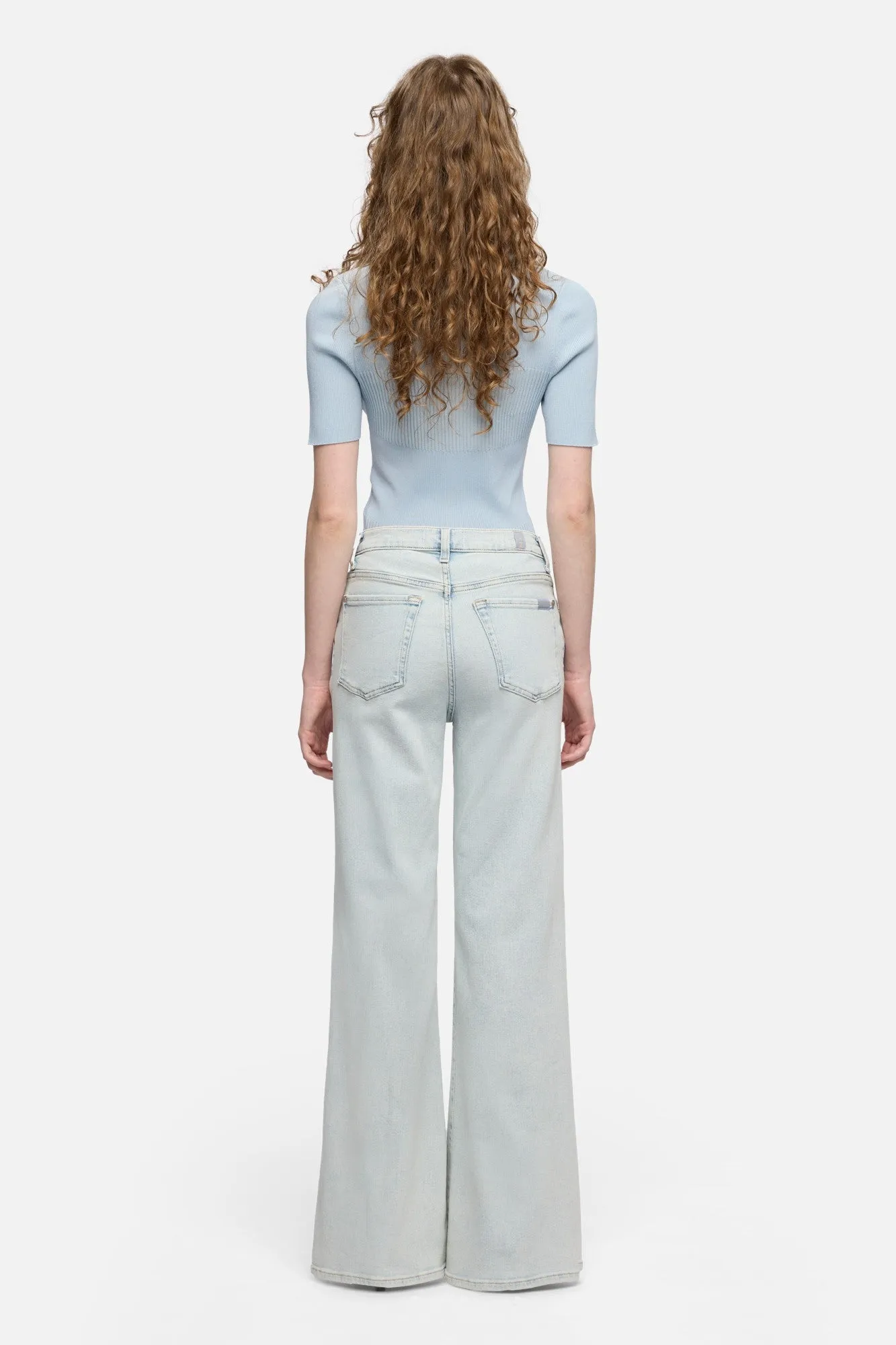 TAILORLESS MODERN DOJO in Luxe Vintage Frosted Lotus sold by 7 For All Mankind product image thumbnail 5