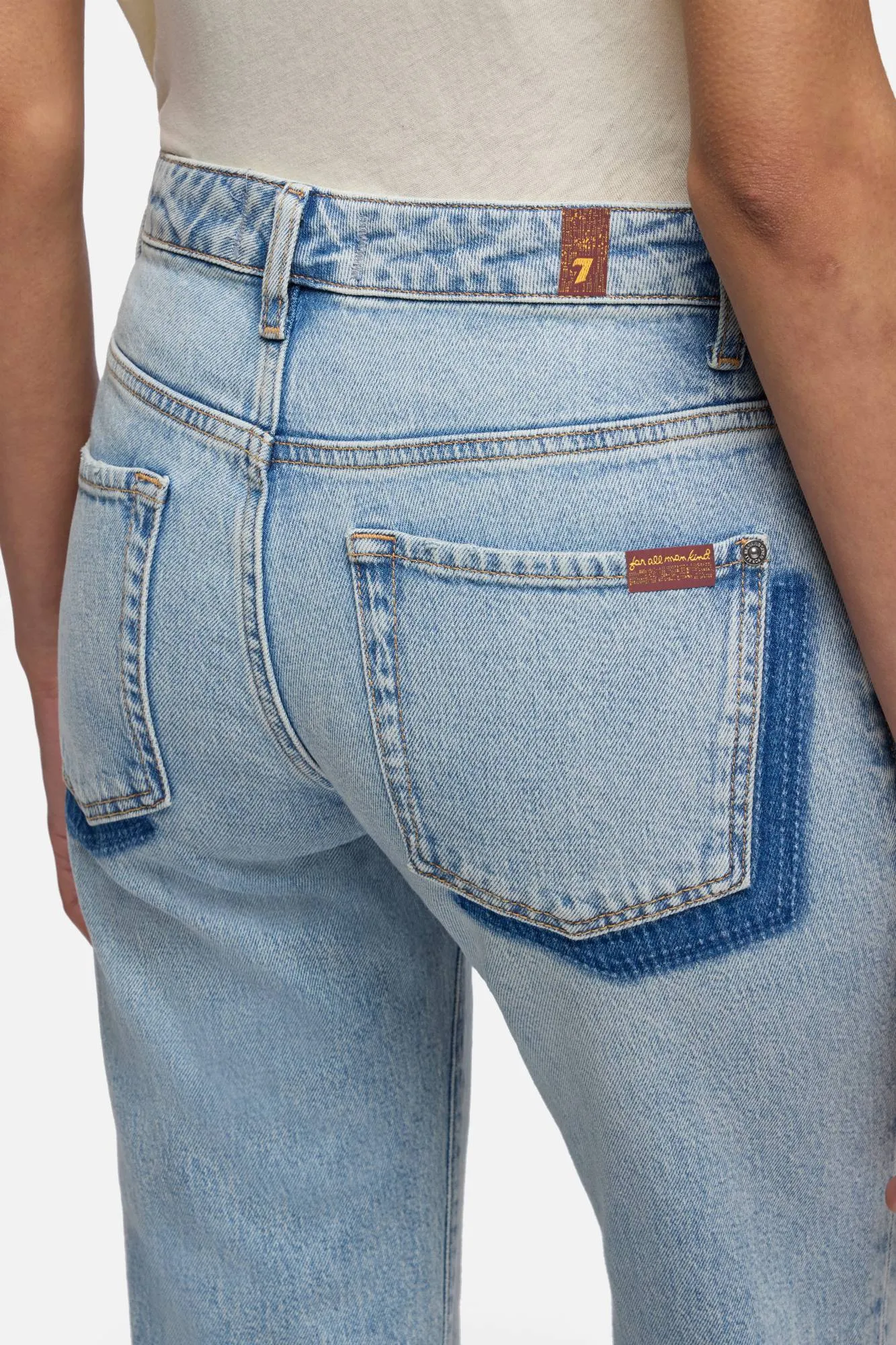 CALIE STRAIGHT in Comfort Ode To sold by 7 For All Mankind product image thumbnail 4
