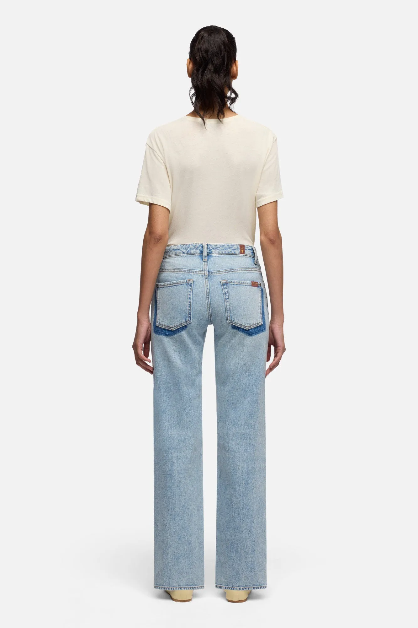 CALIE STRAIGHT in Comfort Ode To sold by 7 For All Mankind product image thumbnail 5