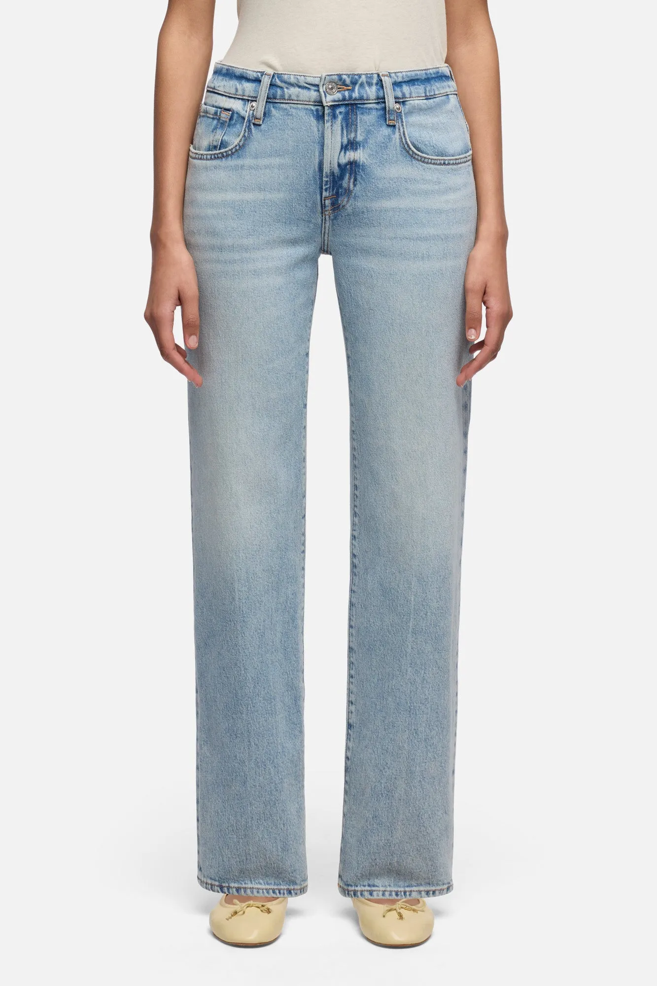 CALIE STRAIGHT in Comfort Ode To sold by 7 For All Mankind product image thumbnail 3