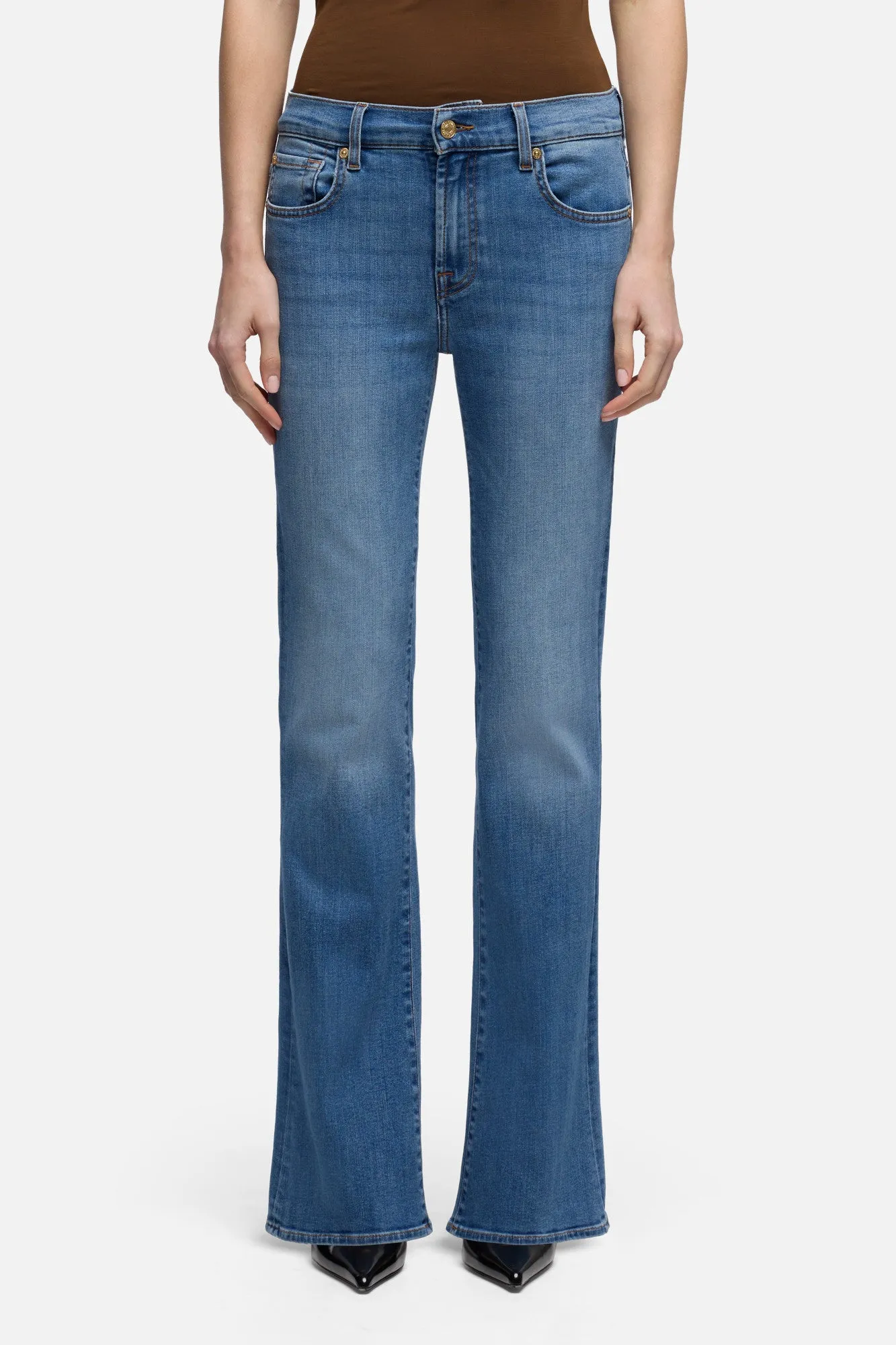 TAILORLESS BOOTCUT in Denim Vapor sold by 7 For All Mankind product image thumbnail 3