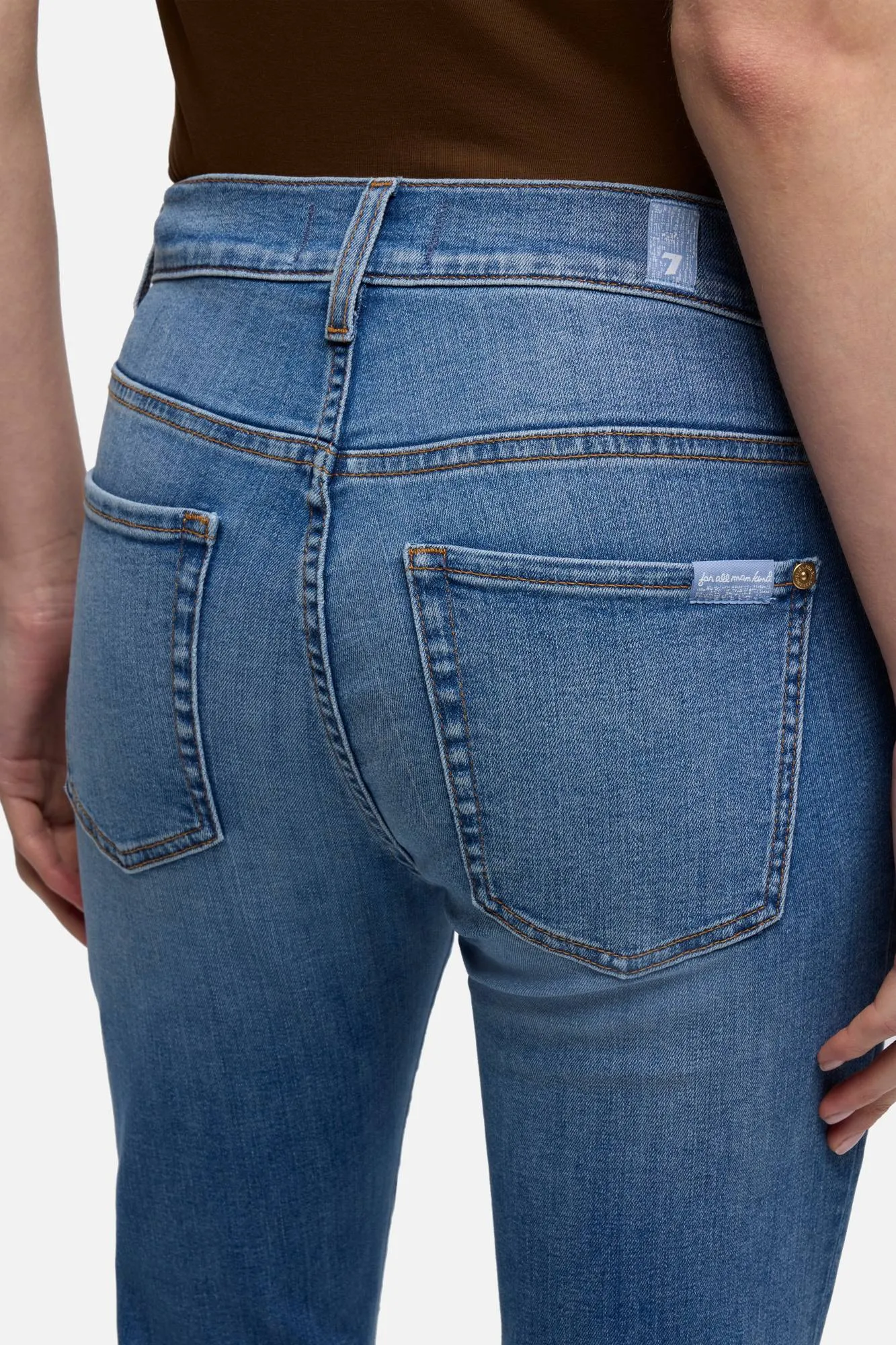 TAILORLESS BOOTCUT in Denim Vapor sold by 7 For All Mankind product image thumbnail 4