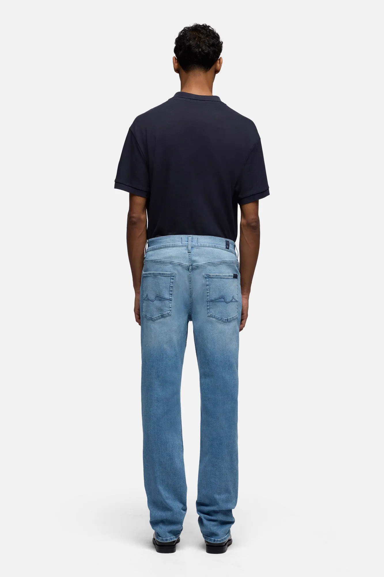THE STRAIGHT in Denim Foam sold by 7 For All Mankind product image thumbnail 5
