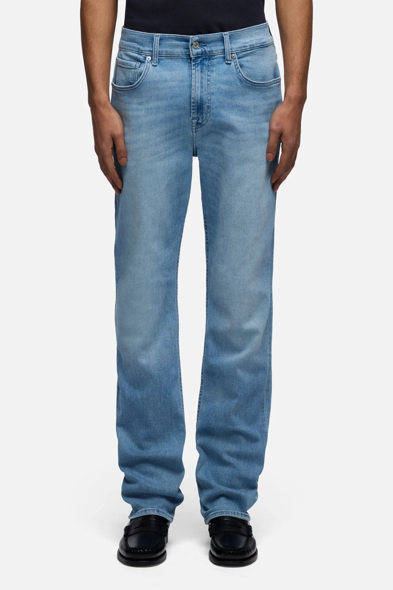 THE STRAIGHT in Denim Foam sold by 7 For All Mankind product image thumbnail 3
