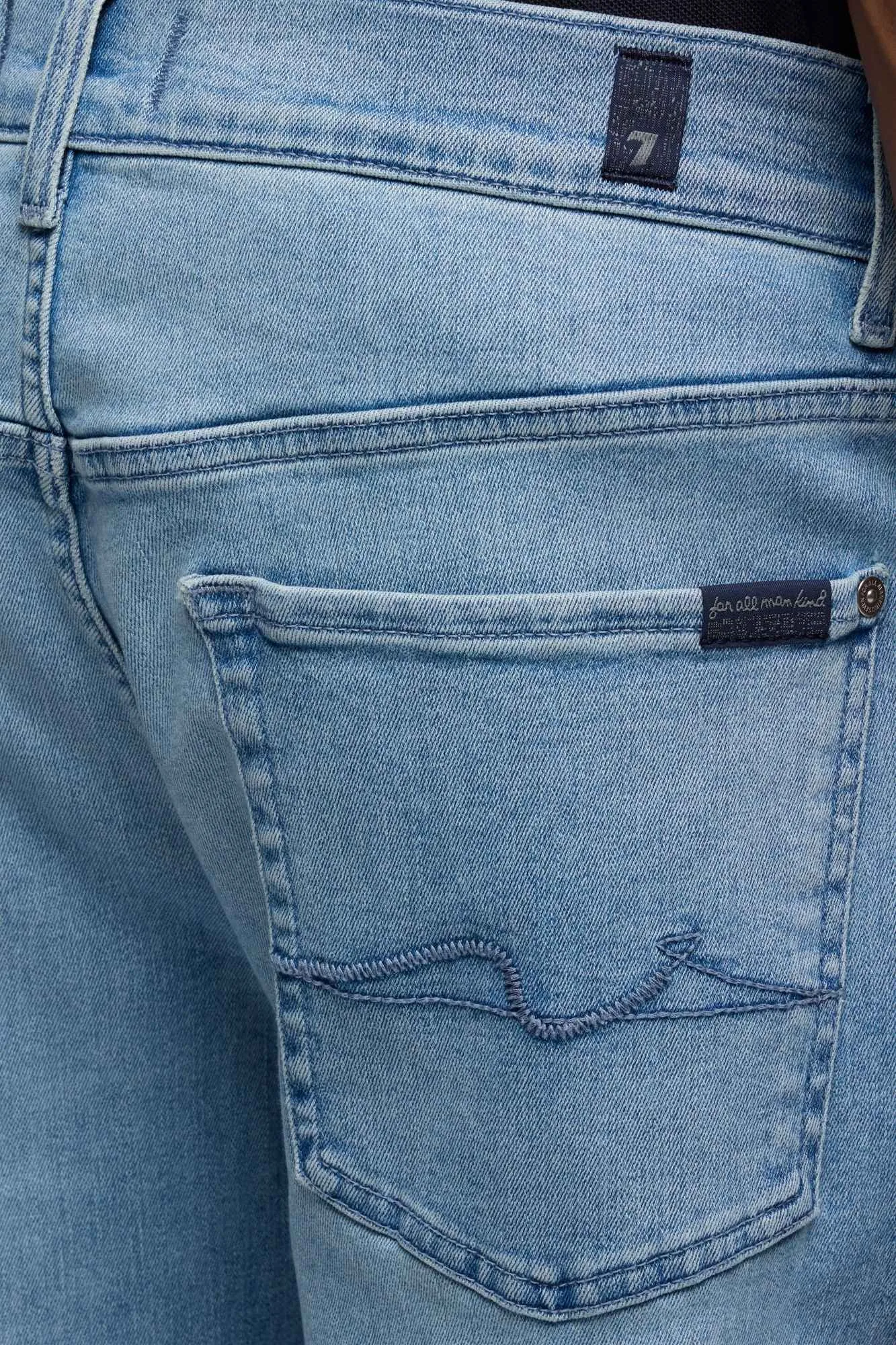 THE STRAIGHT in Denim Foam sold by 7 For All Mankind product image thumbnail 4