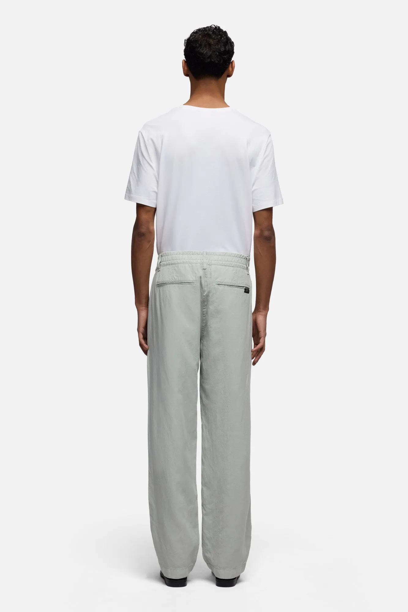 HYBRID JOGGER in Linen Blend Dusty Blue sold by 7 For All Mankind product image thumbnail 5