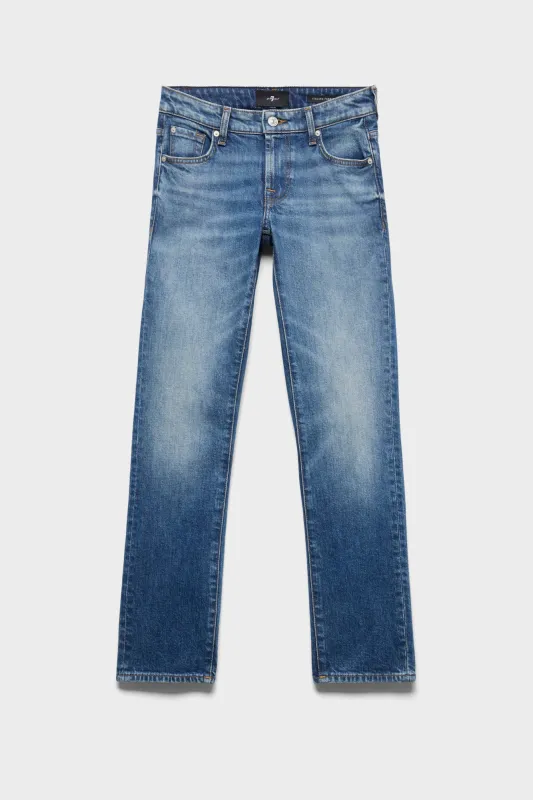LOW CIGARETTE in Denim Blue Core made by 7 For All Mankind
