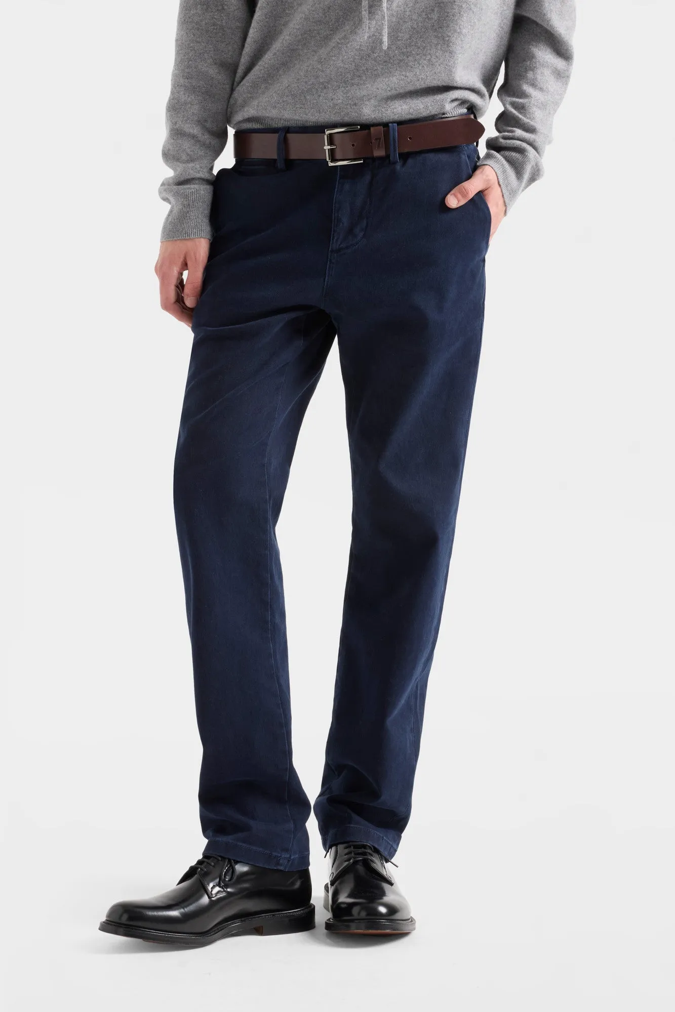 SLIMMY CHINO in Dusk Smoke sold by 7 For All Mankind product image thumbnail 3