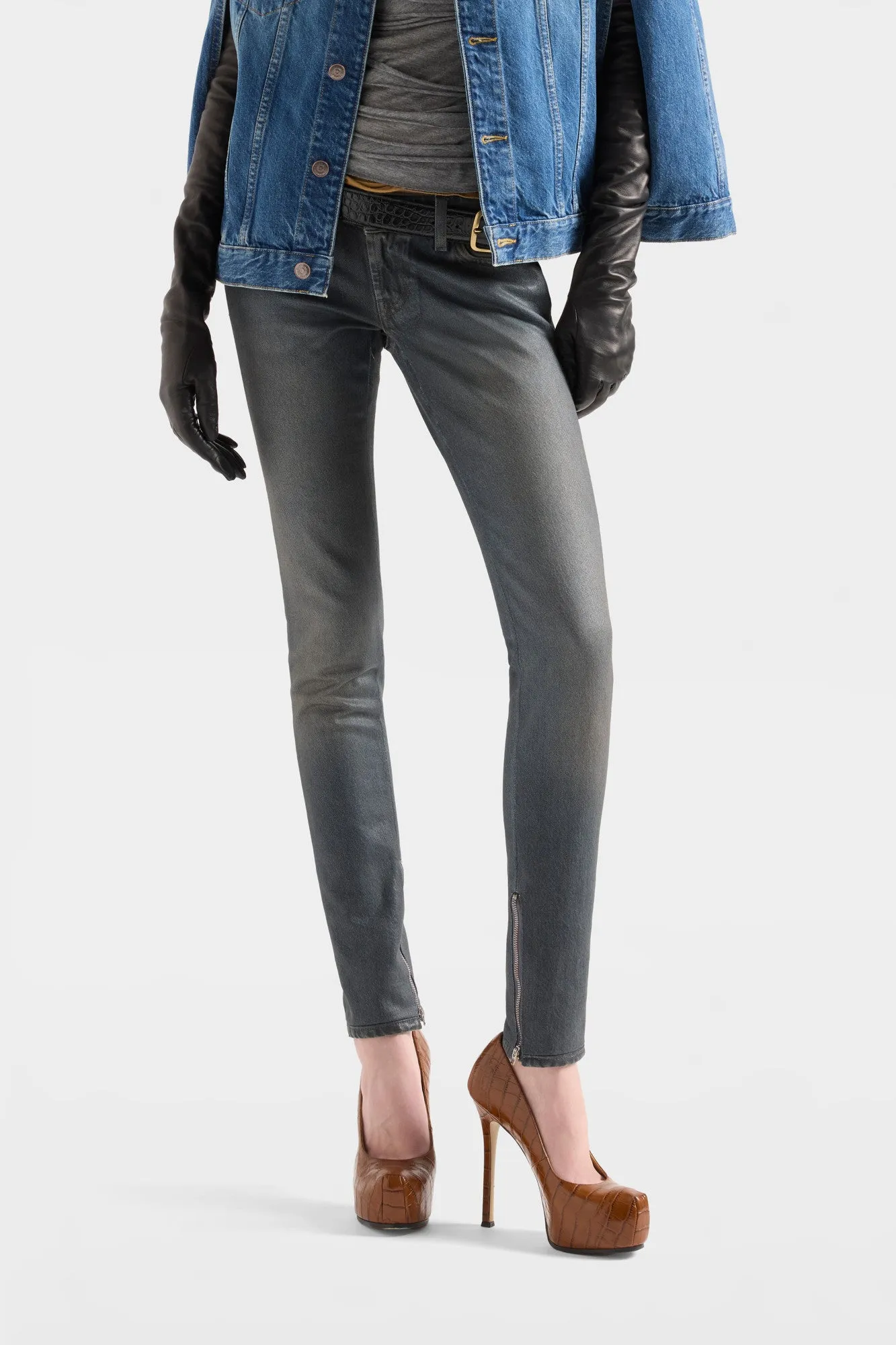 Y2K SKINNY in Denim Nolita sold by 7 For All Mankind product image thumbnail 3