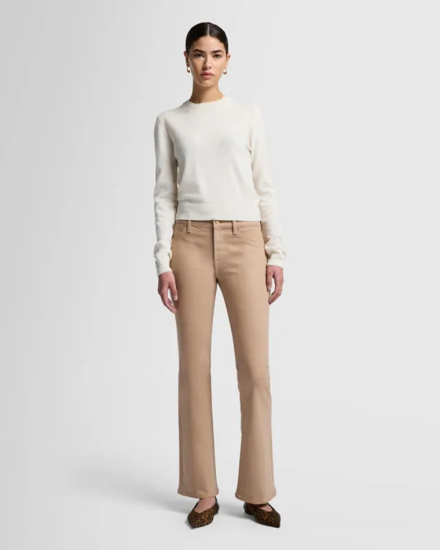 Tailorless Coated Bootcut in Cafe Crema sold by 7 For All Mankind