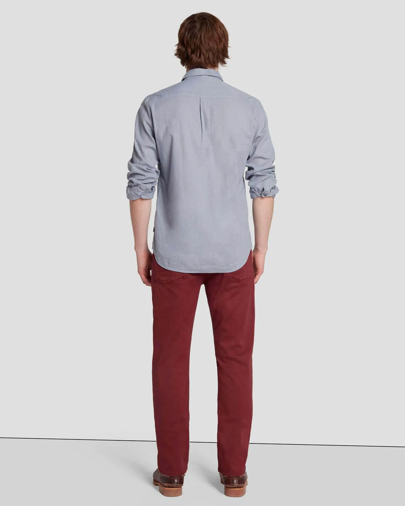 Luxe Performance Slimmy in Mulberry sold by 7 For All Mankind product image thumbnail 5