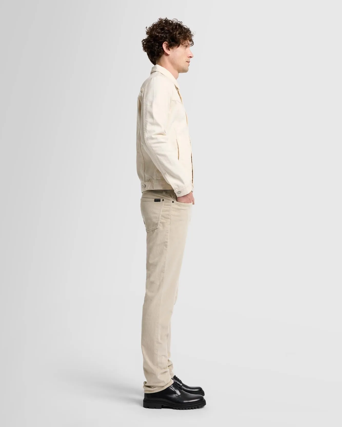 Perfect Trucker Jacket in Whisk sold by 7 For All Mankind product image thumbnail 4