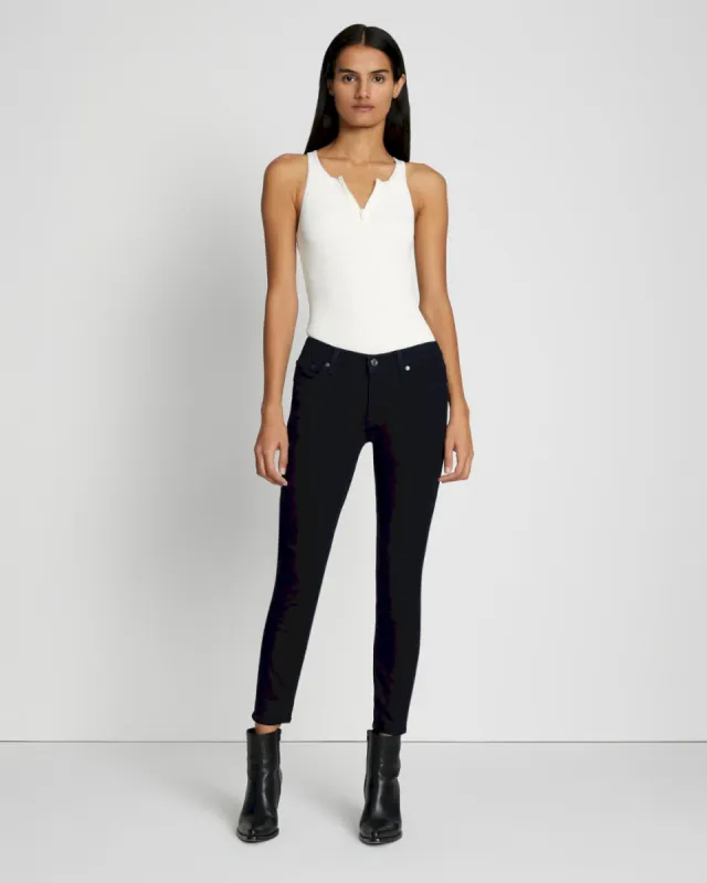 B(air) High Waist Ankle Skinny in Majesty sold by 7 For All Mankind
