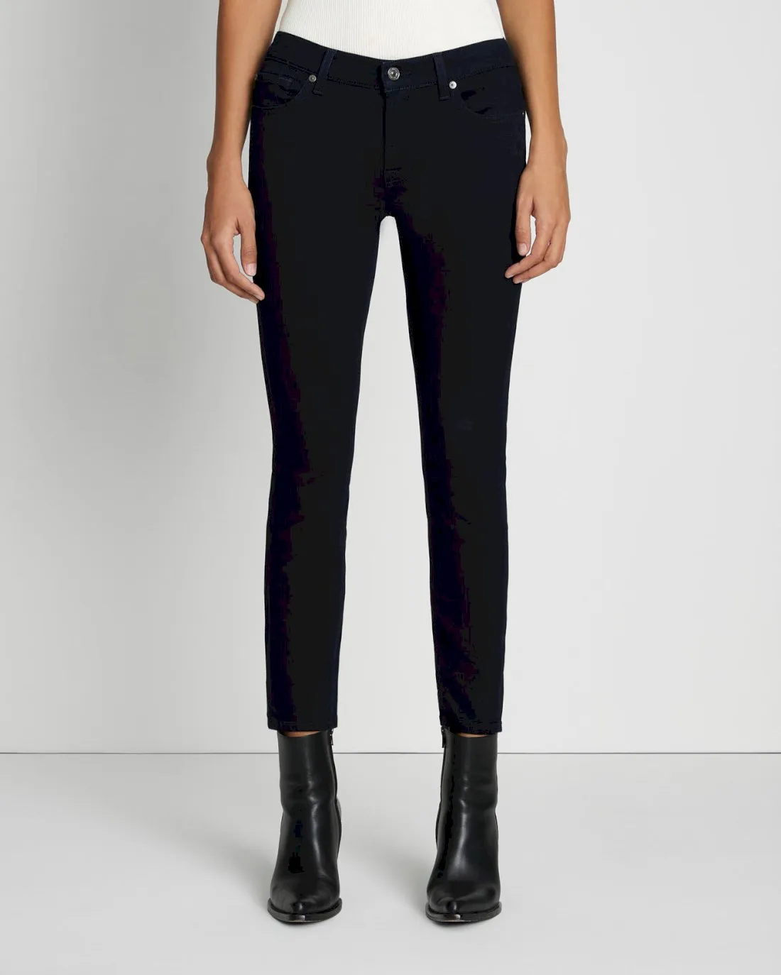 B(air) High Waist Ankle Skinny in Majesty sold by 7 For All Mankind product image thumbnail 2