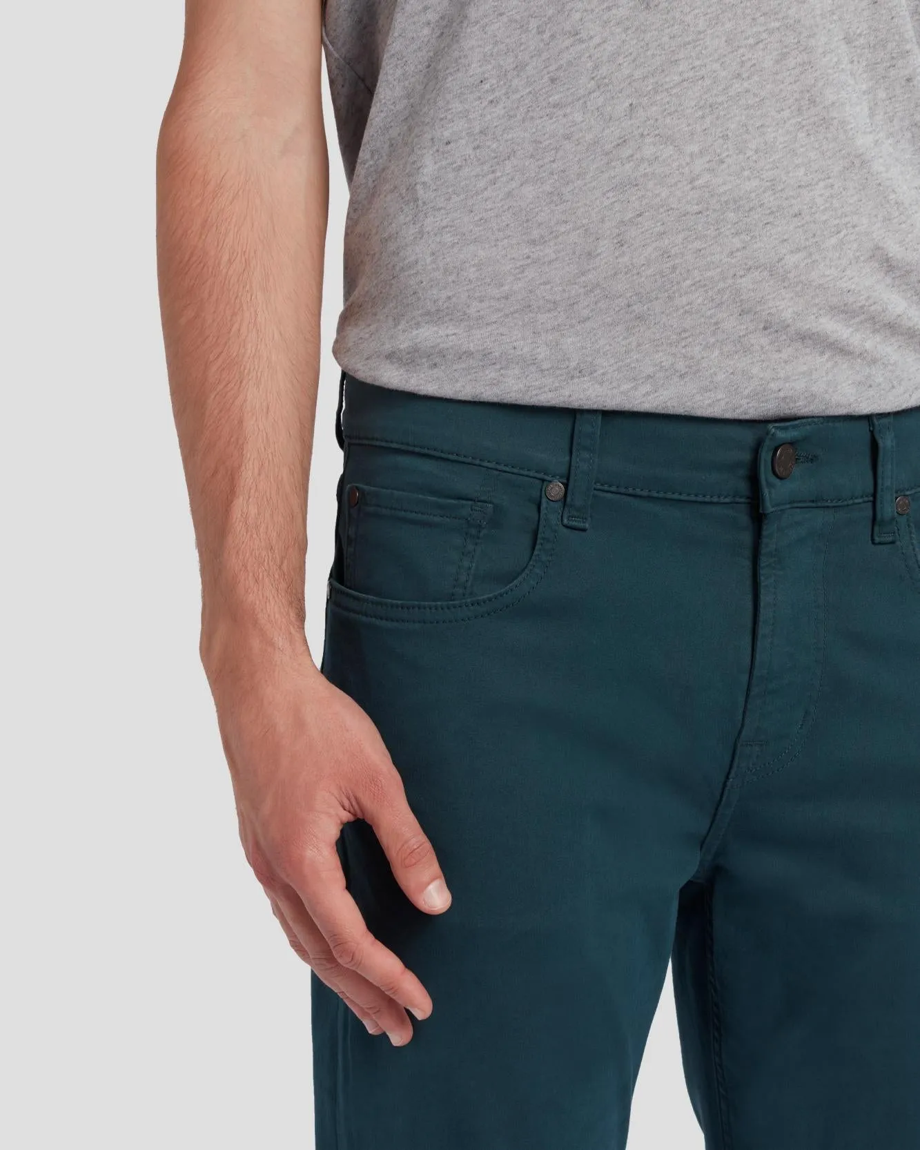 Luxe Performance Plus Slimmy in Hunter Green sold by 7 For All Mankind product image thumbnail 3