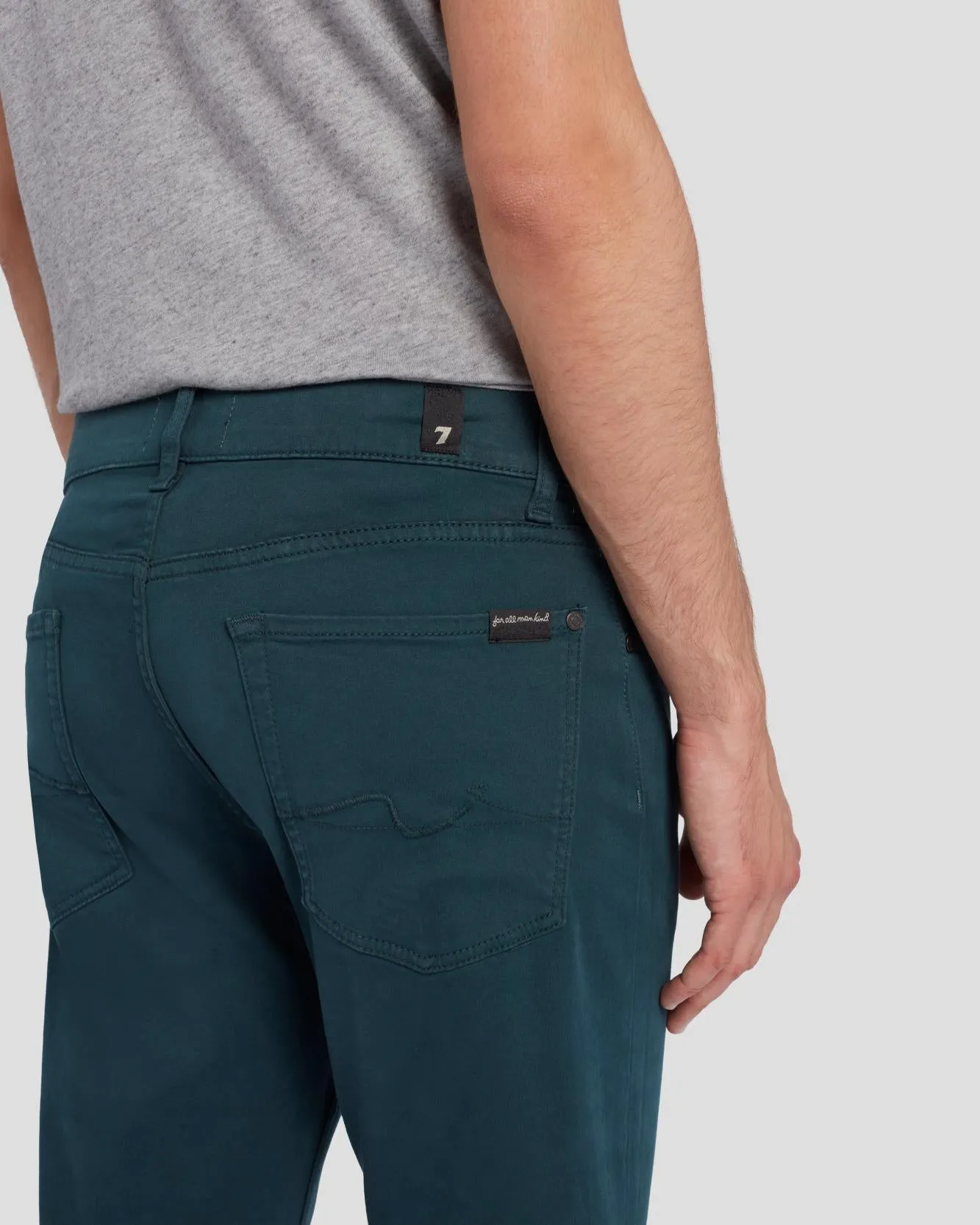 Luxe Performance Plus Slimmy in Hunter Green sold by 7 For All Mankind product image thumbnail 5
