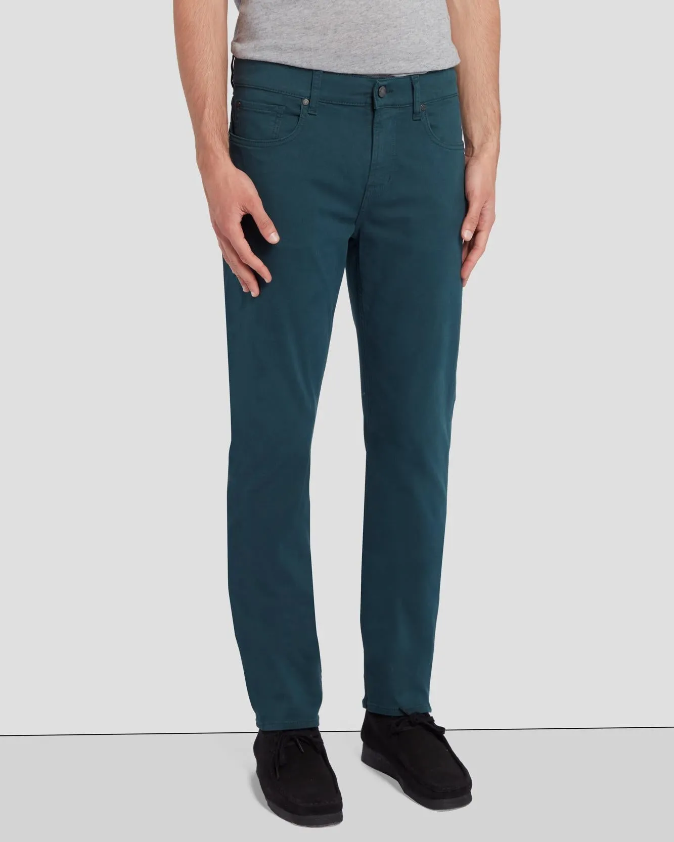 Luxe Performance Plus Slimmy in Hunter Green sold by 7 For All Mankind product image thumbnail 2