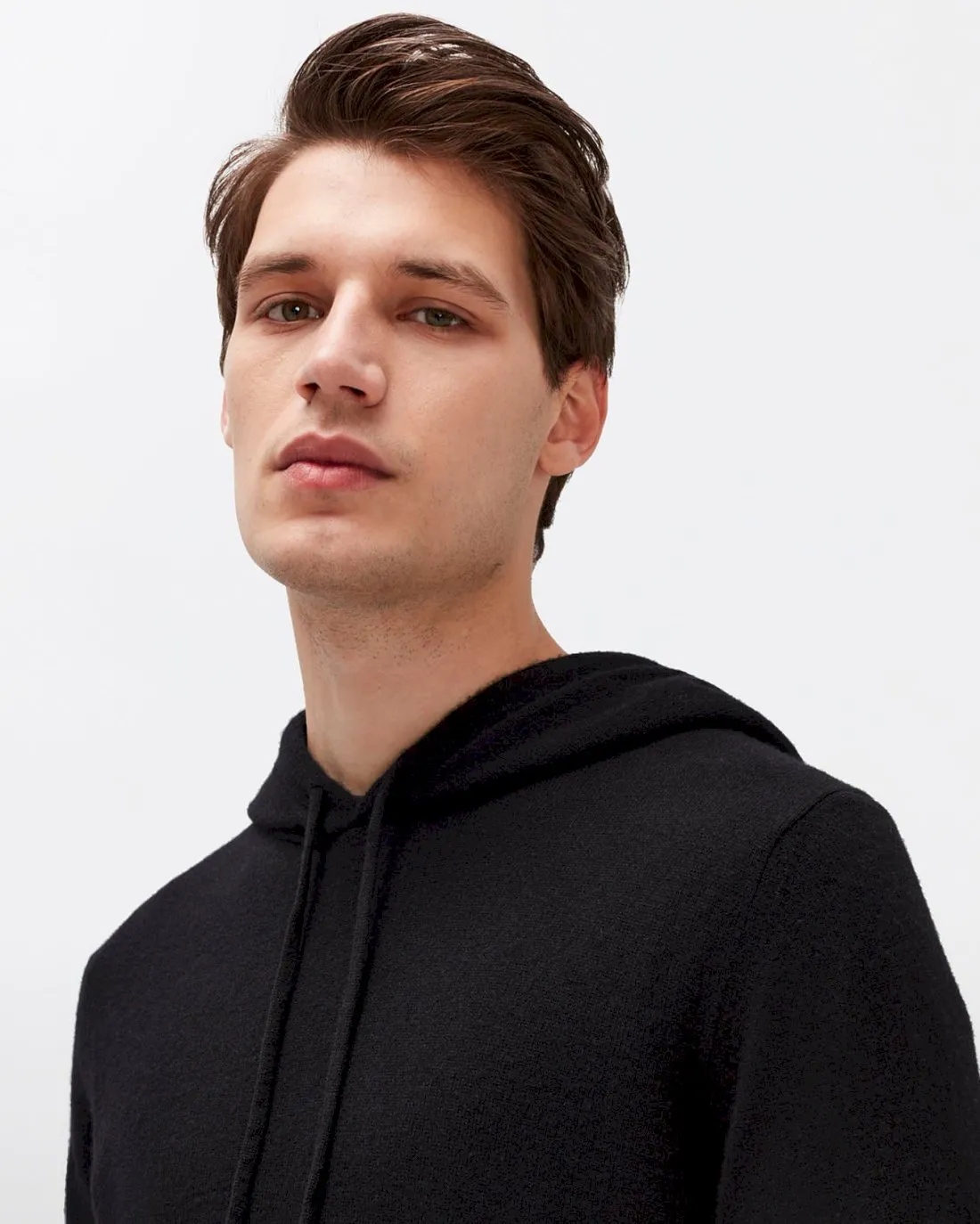 Cashmere Hoodie in Black sold by 7 For All Mankind product image thumbnail 3
