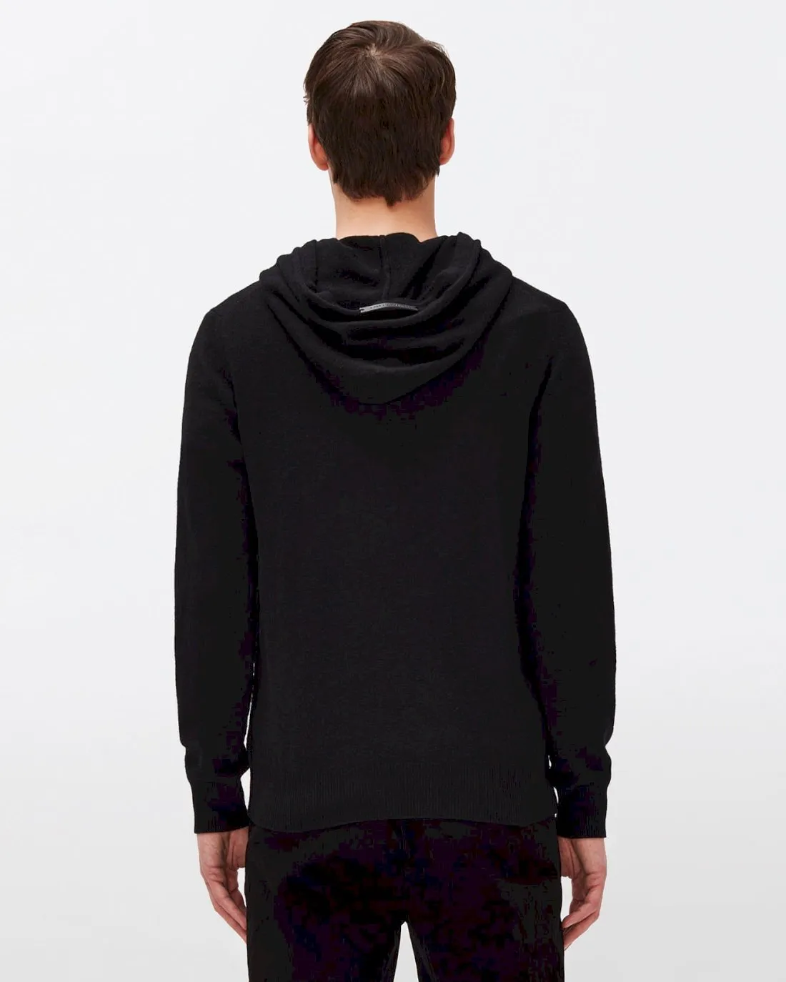 Cashmere Hoodie in Black sold by 7 For All Mankind product image thumbnail 4